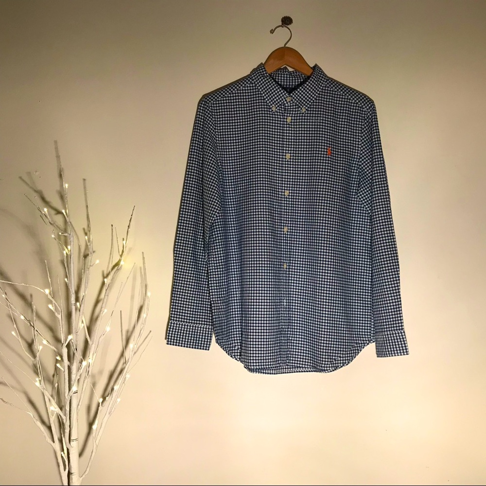 Ralph Lauren long sleeve,button up shirt. New with tags